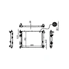 253104P700 High quality aluminum brazed radiator for HYUNDAI automotive